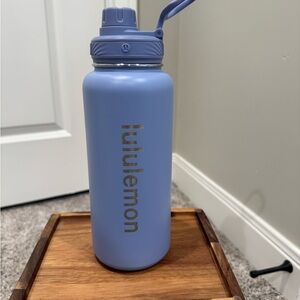 Lululemon Blue Water Bottle